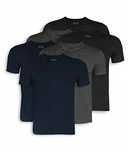 BOSS Hugo Herren T-Shirts Business Shirts Crew Neck (50325887) Blau/Grau/Schwarz (50325887)