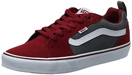 Herren Filmore Sneaker, Rot ((Suede Canvas) Cabernet/Pewter T2M), 43 EU