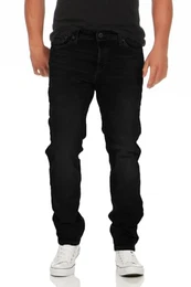 Mike Original Comfort Fit Herren Jeans, Farbe:Schwarz (Black), Hosengröße:W32/L32