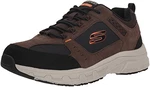 Skechers Herren Oak Canyon-51893 Sneaker Braun/Braun/Orange