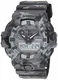 CASIO Herren Analog-Digital Quarz Uhr mit Harz Armband GA-700CM-8AER