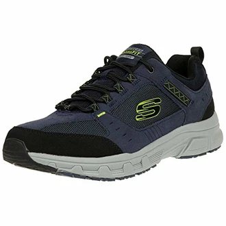 Skechers Herren Oak Canyon-51893 Sneaker Blau/Navy/Lime