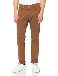 Herren Hose Lyon Tapered Futureflex Strech 5 Pocket, Braun (Braun 70), W32/L32