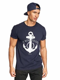 Herren T-Shirts WL Stay Down blau M