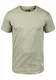 !Solid Figos Herren T-Shirt Kurzarm Shirt Mit Rundhalsausschnitt Aus 100% Baumwolle, Größe:M, Farbe:Aloe (3612)