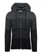CRSM Karl''''s People- Strickjacke Streetwear Menswear Autumn/Winter Knit Knitwear Sweater Hoodie Jacket Anthrazit M