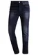 YOURTURN Herren Jeans Straight Leg in Dunkelblau, 36x34