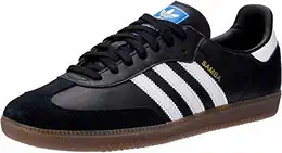 Herren Samba Og Gymnastikschuhe, Schwarz (Negbás/Ftwbla/Gum5 000), 43 1/3 EU