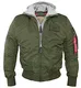 Alpha MA-1 D-Tec Fliegerjacke dark green - M