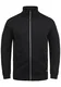 Blend Alio Herren Sweatjacke Cardigan Ohne Kapuze Mit Reißverschluss Stehkragen Und Fleece-Innenseite, Größe:M, Farbe:Black (70155)