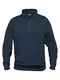 noTrash2003 Sweatshirt Half Zip by Clique in 14 Farben und 7 Größen (4XL, Darknavy)