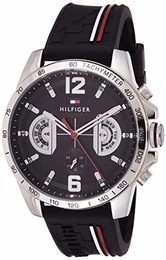 Unisex Multi Zifferblatt Quarz Uhr mit Silikon Armband 1791473