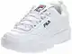 FILA Herren Disruptor men Sneaker, White, 43 EU