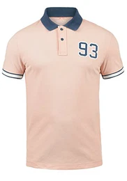 Gregor Herren Poloshirt Polohemd T-Shirt Shirt Mit Polokragen Aus 100% Baumwolle, Größe:M, Farbe:Cameo Rose (73835)