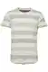 Blend Efkin Herren T-Shirt Kurzarm Shirt Mit Streifen Und Rundhalsausschnitt, Größe:M, Farbe:Steepl Grey (75121)