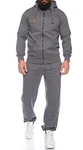 Finchman Herren Jogging Anzug Trainingsanzug Sportanzug Finchsuit 1 FMJS135 Dunkelgrau