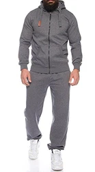 Finchman Herren Jogging Anzug Trainingsanzug Sportanzug Finchsuit 1 FMJS135 Dunkelgrau