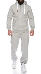 Finchman Herren Jogging Anzug Trainingsanzug Sportanzug Finchsuit 1 FMJS135 Grau