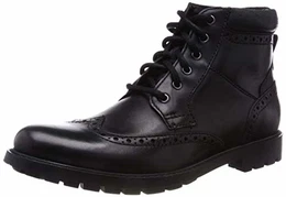 Herren Curington Rise Chelsea Boots, Schwarz (Blk Smooth Leather), 43 EU