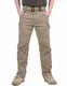 MAGCOMSEN Jagdhose Herren Herbst Winter Langhose Military Pants Taktische Softshell Hose Outdoor Wanderhose Winddicht Baumwolle Cargo Hose Männer Ranger Hose Khaki 32