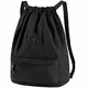 Vbiger Turnbeutel Unisex Sportbeutel Kordelzug Rucksack für Sport, Outdoor und Reisen Schwarz