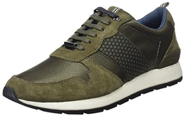 Herren Hebey Sneaker, Grün (Dk Green #008000), 42 EU