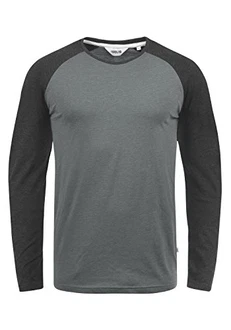 Solid Herren Longsleeve Langarmshirt Bastien Graumeliert Solid Herren Longsleeve Langarmshirt Bastien Graumeliert