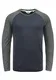 Solid SDBastien Herren Longsleeve Langarmshirt Shirt mit Rundhalsausschnitt Baumwollmischung Regular fit, Größe:M, Farbe:Blue Grey Melange (G8991)