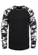 !Solid Cajus Herren Longsleeve Langarmshirt Shirt mit Camouflage-Muster und Rundhalsausschnitt, Größe:M, Farbe:Black Grey (G9000)