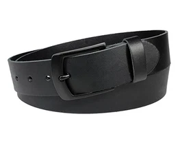 Ledergürtel 100% echt Leder, Jeansgürtel, 4 cm breit und 0.3 cm stark, Gürtel, Made in Germany, Anzugsgürtel, Rindleder, Hüftgürtel, Herrengürtel, Damengürtel, (105 cm Gesamtlänge 120 cm)