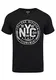 !Solid York Herren T-Shirt Kurzarm Shirt Mit Print Und Rundhalsausschnitt, Größe:M, Farbe:Black (9000)