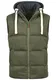 Blend Jens Herren Weste Steppweste Outdoor Weste mit Kapuze und Stehkragen, Größe:M, Farbe:Dusty Green (70595)