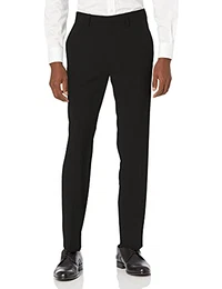 Kenneth Herren 4-Way Stretch Solid Gab Slim Fit Dress Pant Anzughose, schwarz, 36W / 30L