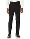 Kenneth Cole REACTION Herren 4-Way Stretch Solid Gab Slim Fit Dress Pant Anzughose, schwarz, 36W / 30L