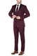 YSMO Herren One Button 2 Stück Smoking Blazer Kleid Anzüge Schal Revers Jacke mit Hosen
