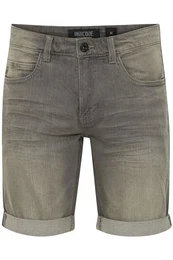IDQuentin Herren Jeans Shorts Kurze Denim Hose im Destroyed-Optik mit Stretch, Größe:M, Farbe:Light Grey (901)