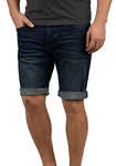 Indicode Herren Jeans Shorts IDQuentin Dunkelblau (855)