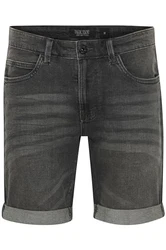 Indicode Herren Jeans Shorts IDQuentin Dunkelgrau (910)