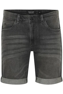 Indicode Herren Jeans Shorts IDQuentin Dunkelgrau (910)