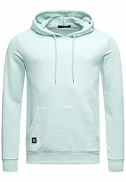 Herren Kapuzenpullover Hoodie Premium Basic,Grün-i,M
