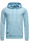 Red Bridge Herren Crewneck Sweatshirt Pullover Premium Basic Hellblau/Blau