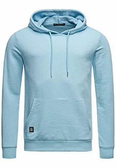 Red Bridge Herren Crewneck Sweatshirt Pullover Premium Basic Hellblau/Blau Red Bridge Herren Crewneck Sweatshirt Pullover Premium Basic Hellblau/Blau