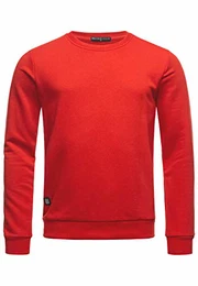 Red Bridge Herren Crewneck Sweatshirt Pullover Premium Basic,Rot-ii,M