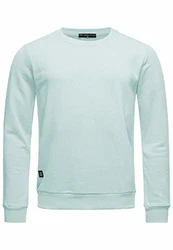 Red Bridge Herren Crewneck Sweatshirt Pullover Premium Basic Grün