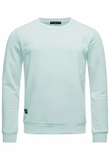 Red Bridge Herren Crewneck Sweatshirt Pullover Premium Basic Grün Red Bridge Herren Crewneck Sweatshirt Pullover Premium Basic Grün