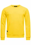Red Bridge Herren Crewneck Sweatshirt Pullover Premium Basic Gelb