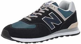New Balance 574v2, Herren Niedrig, Blau (Dark Navy/Marred Blue Ess), 43 EU (9 UK)