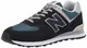New Balance 574v2, Herren Niedrig, Blau (Dark Navy/Marred Blue Ess), 43 EU (9 UK)