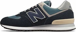 574v2, Herren Niedrig, Blau (Dark Navy/Marred Blue Ess), 44.5 EU (10 UK)