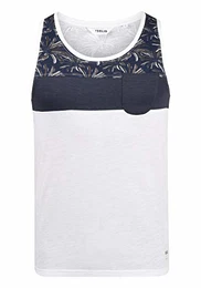 !Solid Flo Herren Tank-Top Mit Rundhalsausschnitt Aus 100% Baumwolle Regular Fit, Größe:L, Farbe:Insignia Blue (1991)